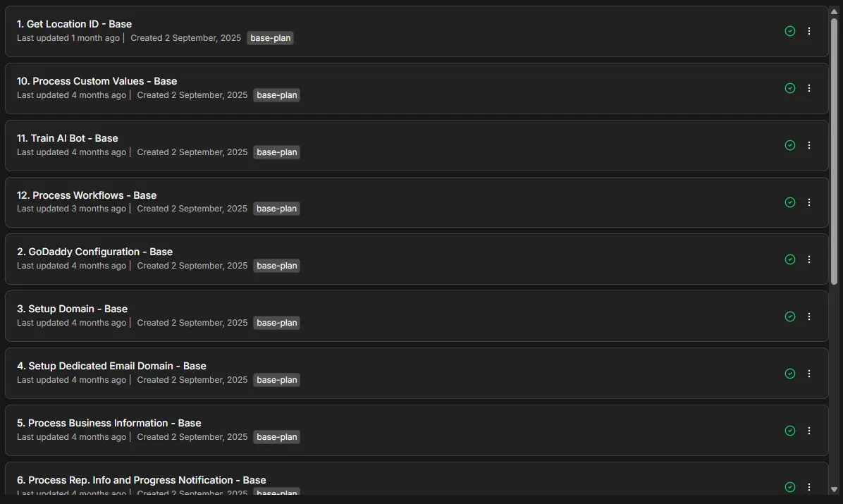 Modular workflow architecture 1